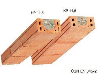 Překlad Porotherm KP 11,5 – 1750×115×71 mm