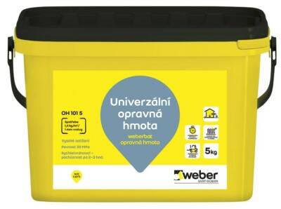 Hmota opravná weber bat – 5 kg