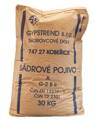 Sádra šedá P+F – 30 kg