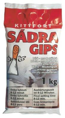 Sádra bílá Kittfort – 1 kg